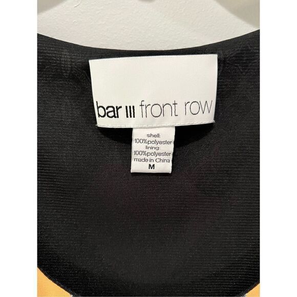 Women’s Bar 111 Front Row Colorful geometric print sleeveless maxi dress size me - Picture 2 of 4